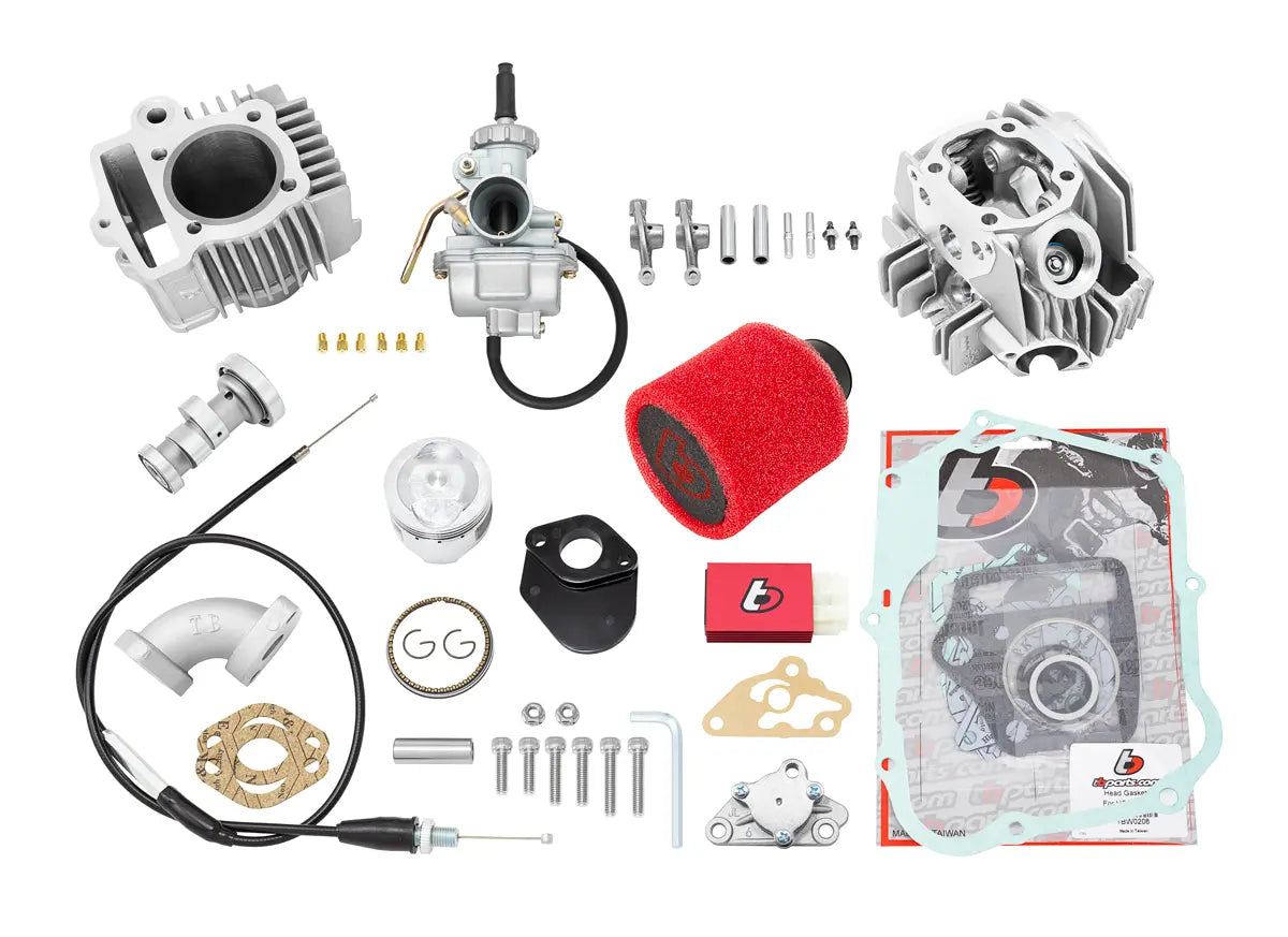 88cc Big Bore Race Head Kit w Carb Kit Honda Z50 XR50 CRF50 XR70 CRF70 TBW0936