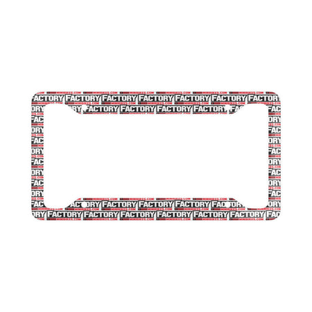 Factory License Plate Frame - Factory Minibikes