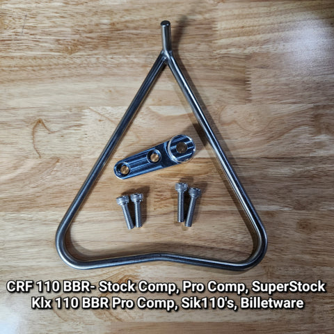 Triangle Stand Kit - Aftermarket Swingarms KLX110 / BBR CRF110 / BBR TTR110 - Factory Minibikes