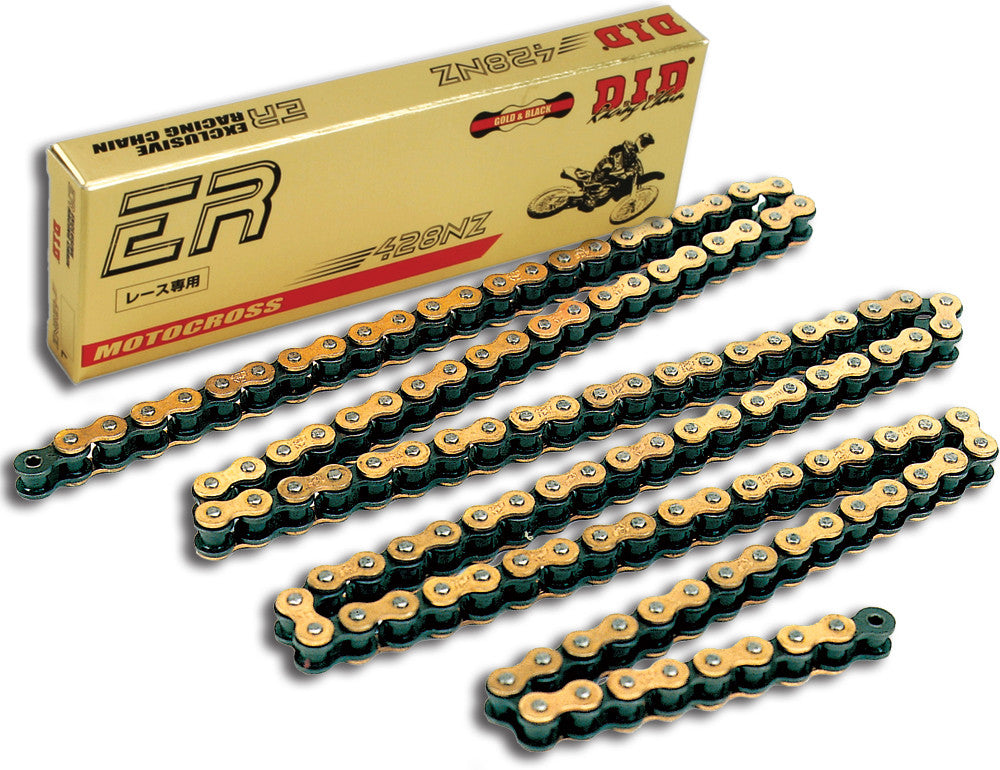 NZ Super DID 428 Chain - Non O-Ring - Black or Gold – Factory