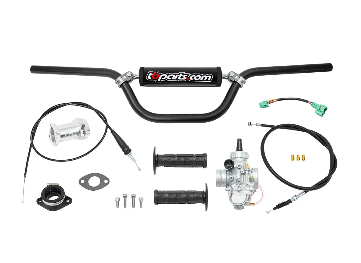 Mikuni VM26 Carb & Tall Bar Kit – KLX140 – Factory Minibikes