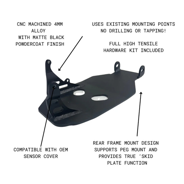 Factory Series Skid Plate MiniRacer ALL CRF110 Factory Minibikes