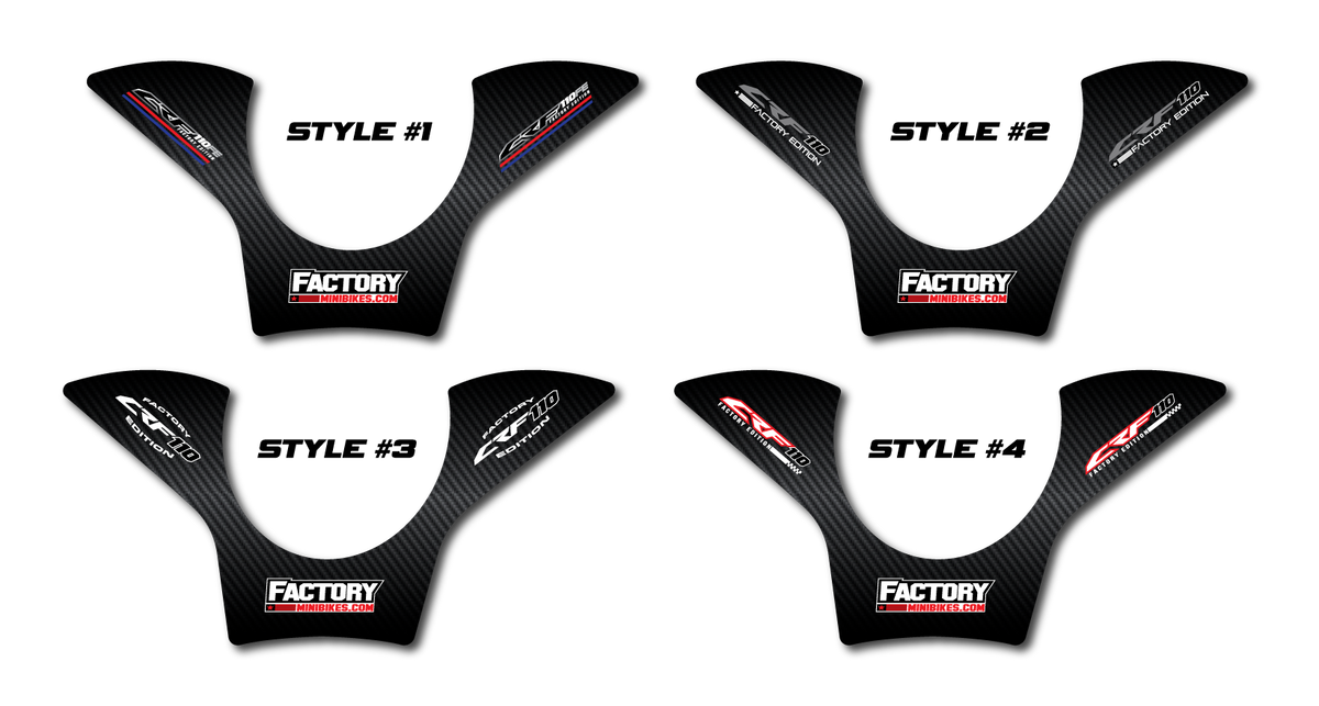 2019+ CRF110/CRF125F Gas Tank Cover Graphic - Factory Minibikes