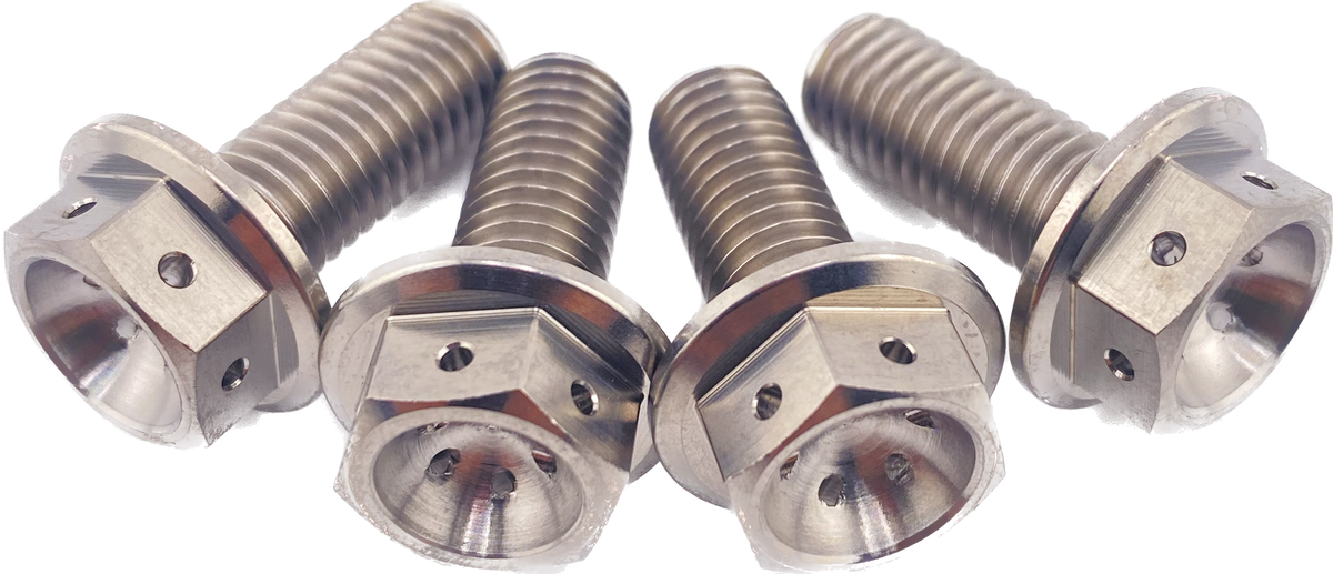 CRF110 Titanium foot peg mount bolts - Factory Minibikes