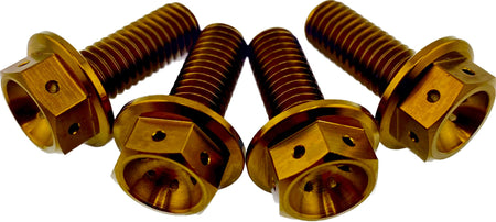 CRF110 Titanium foot peg mount bolts - Factory Minibikes