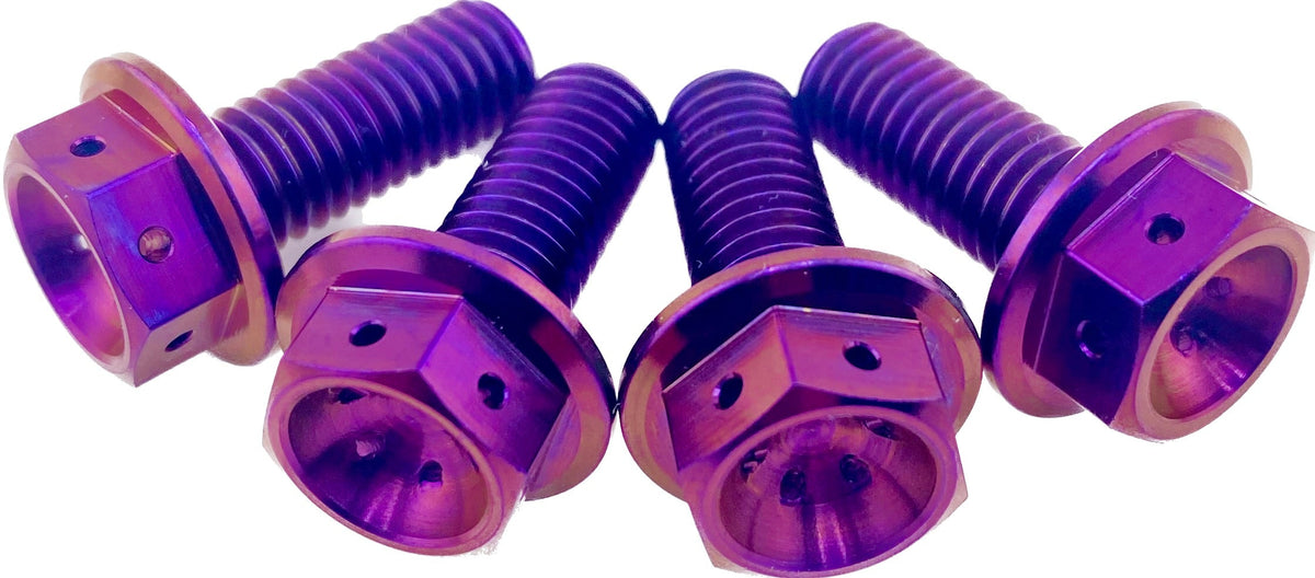 CRF110 Titanium foot peg mount bolts - Factory Minibikes