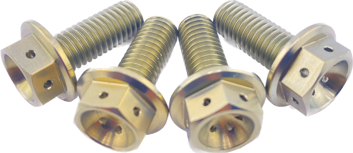 CRF110 Titanium foot peg mount bolts - Factory Minibikes