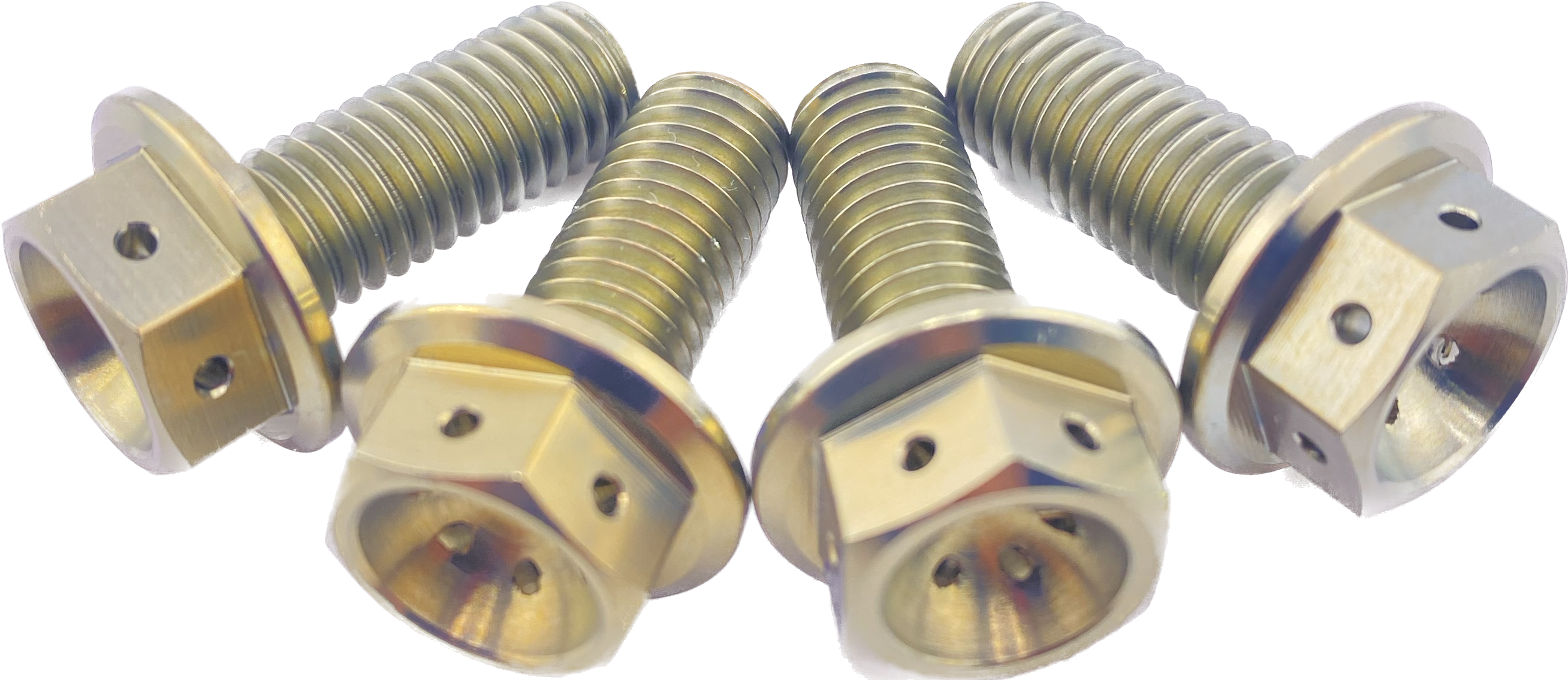 CRF110 Titanium foot peg mount bolts - Factory Minibikes