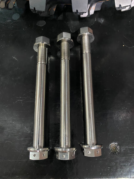 CRF110 TITANIUM ENGINE MOUNT BOLT KIT (EXTENDED) - Factory Minibikes