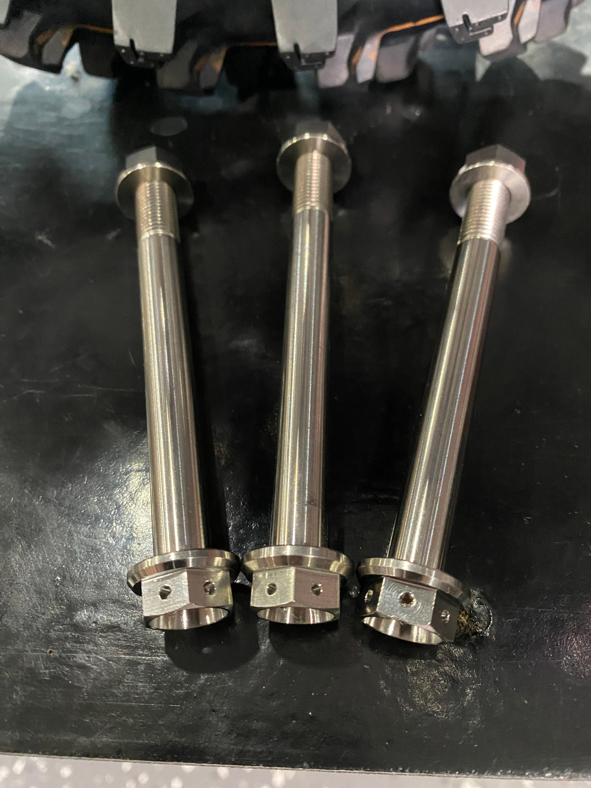 CRF110 TITANIUM ENGINE MOUNT BOLT KIT - Factory Minibikes