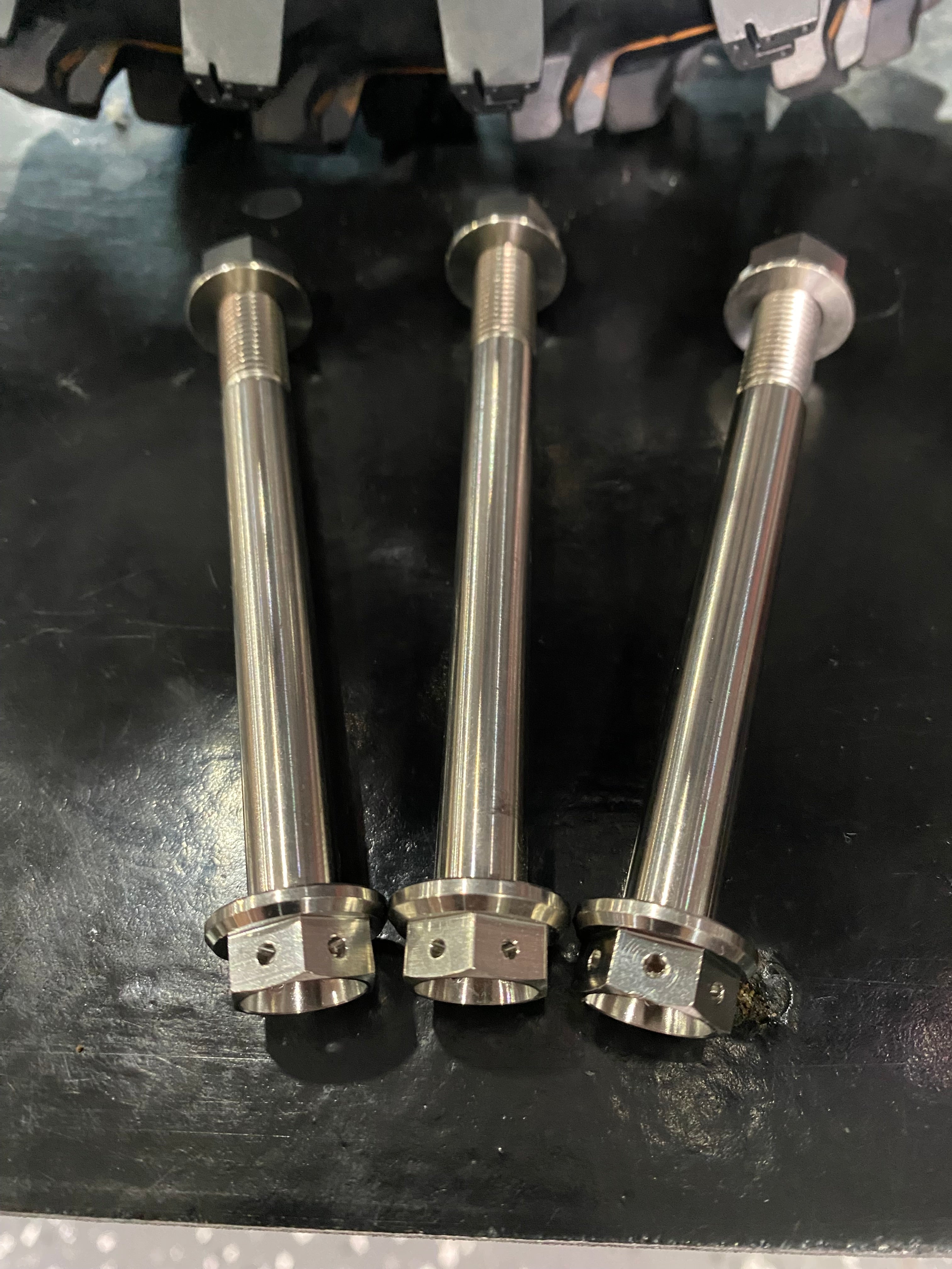CRF110 TITANIUM ENGINE MOUNT BOLT KIT - Factory Minibikes