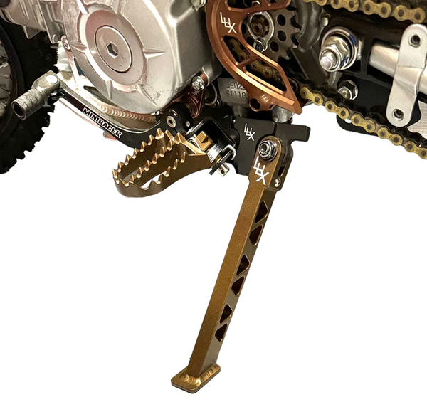 NEW RELEASE!!! CRF110 HD Peg Bar With Optional Kickstand Bracket Factory Minibikes