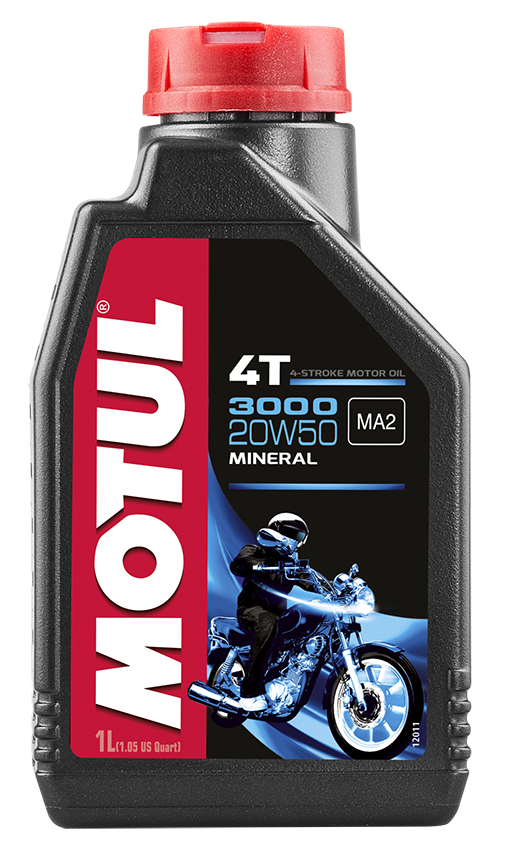 Motul 3000 4-Stroke Motor Oil - 1 Liter - Factory Minibikes