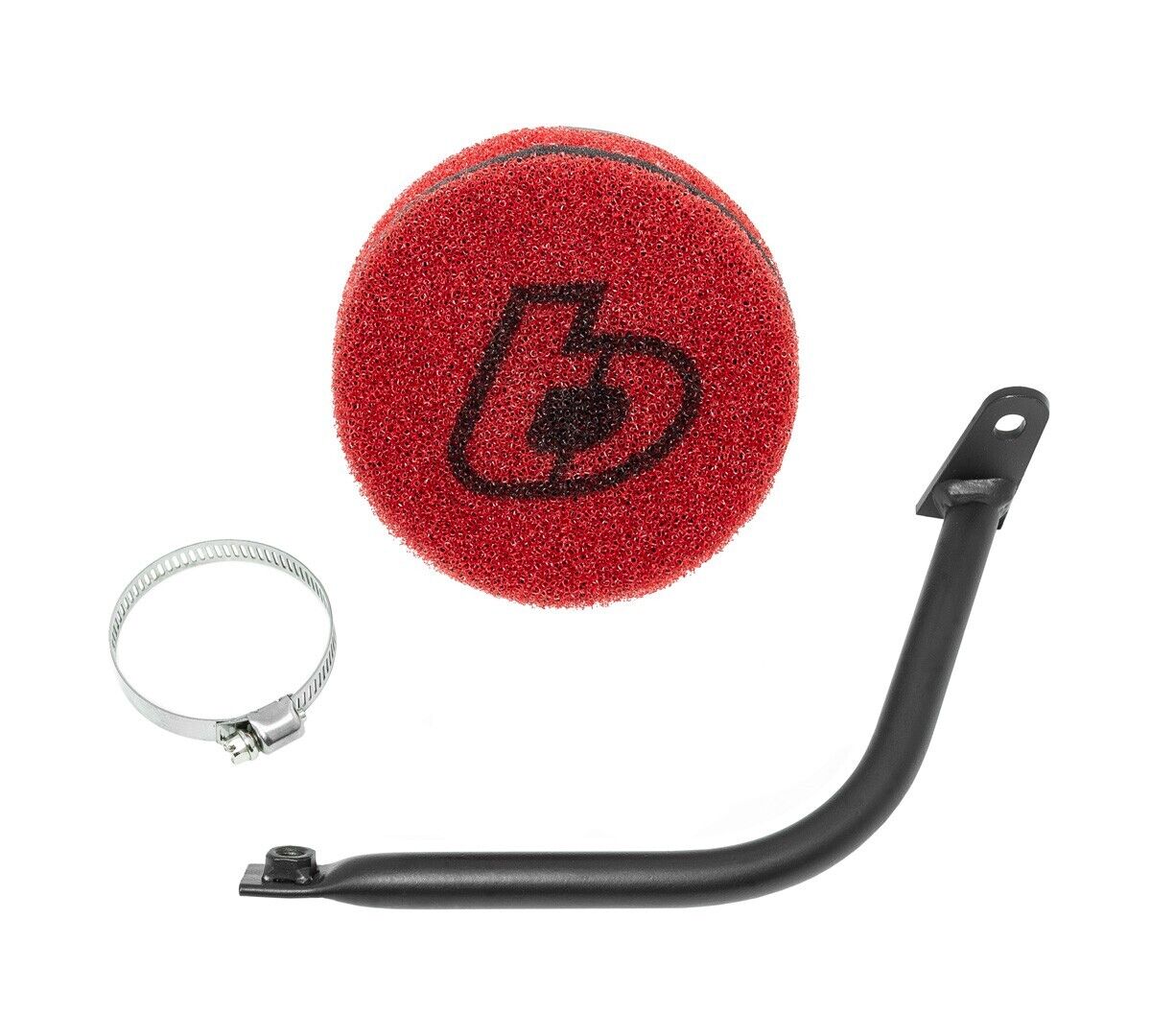 Airbox Removal Bracket w/ Dual Stage Air Filter - KLX110 Stock