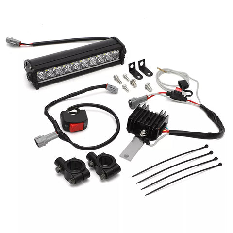 02-09 KLX110 Plug and Play LED Light Bar Kit - 3500 Lumens