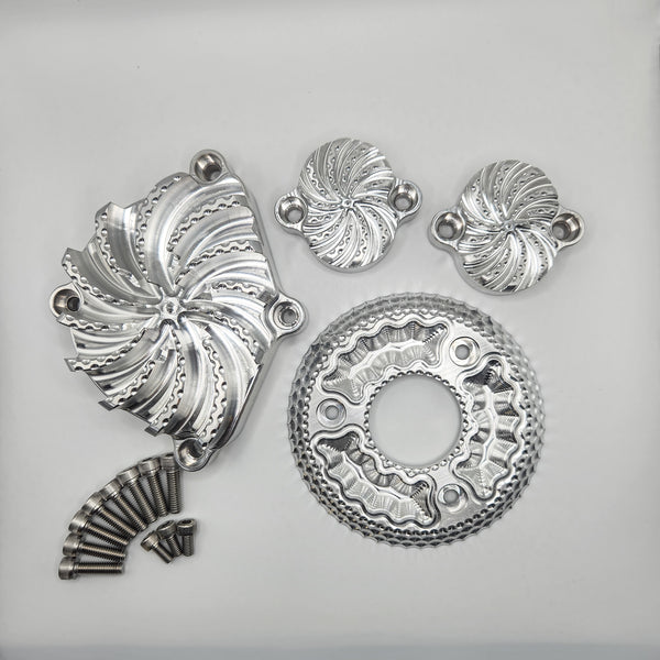 KMX Billet Engine Dress Up Kit 2010+ KLX110 & Z125 Factory Minibikes