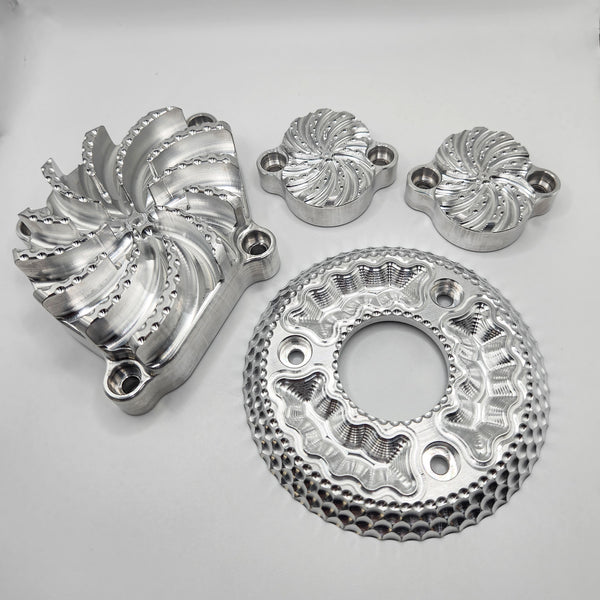 KMX Billet Engine Dress Up Kit 2010+ KLX110 & Z125 Factory Minibikes