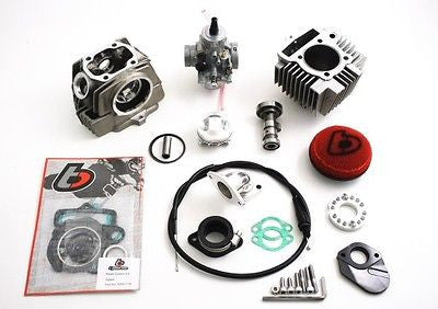 Honda TRX90 114cc Race Head Bore Kit w/ Mikuni VM26 Carb and Race
