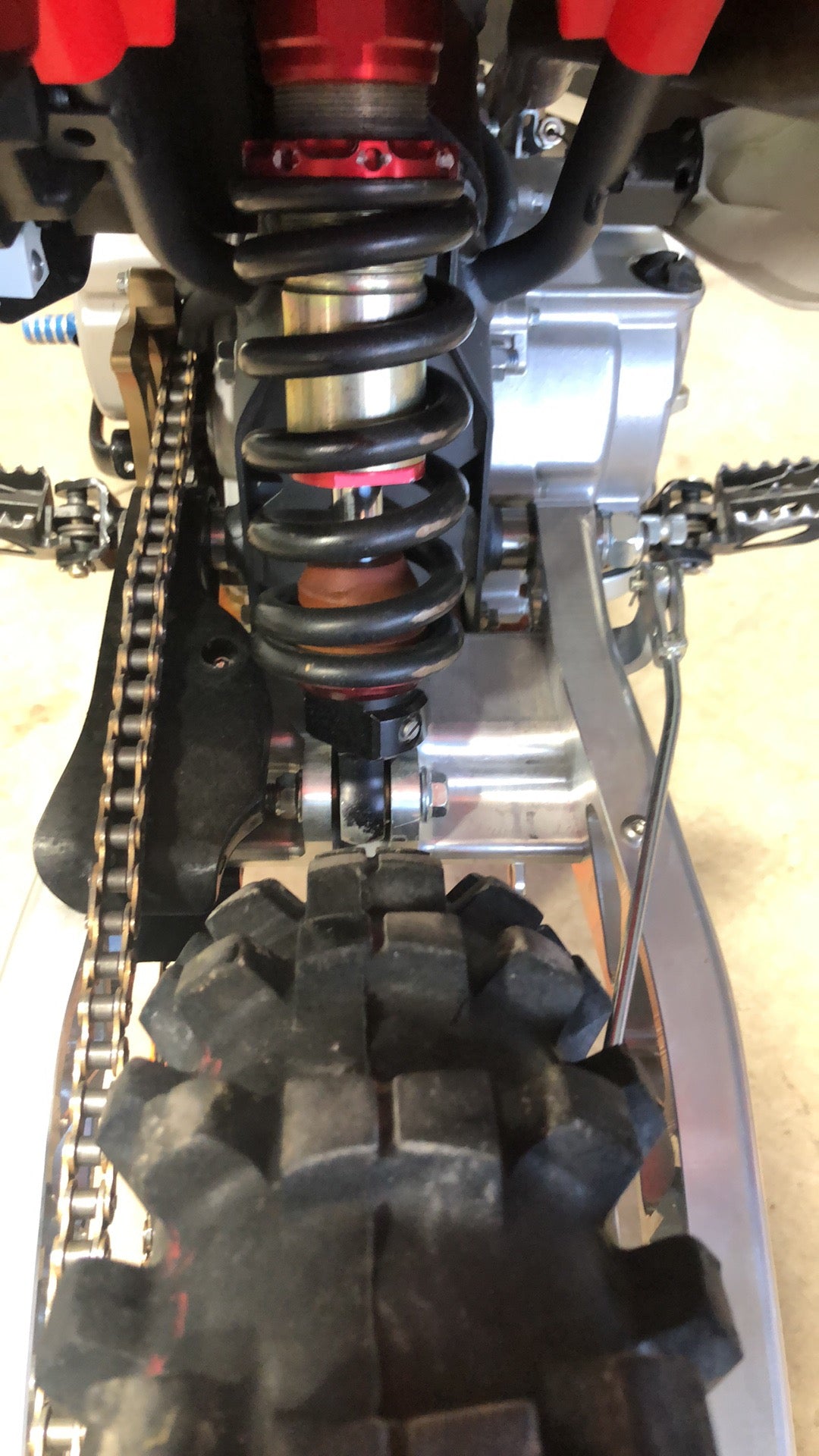 MB-MX HD Swingarm Pivot System for BBR Procomp/Stockcomp - CRF110 - Factory Minibikes