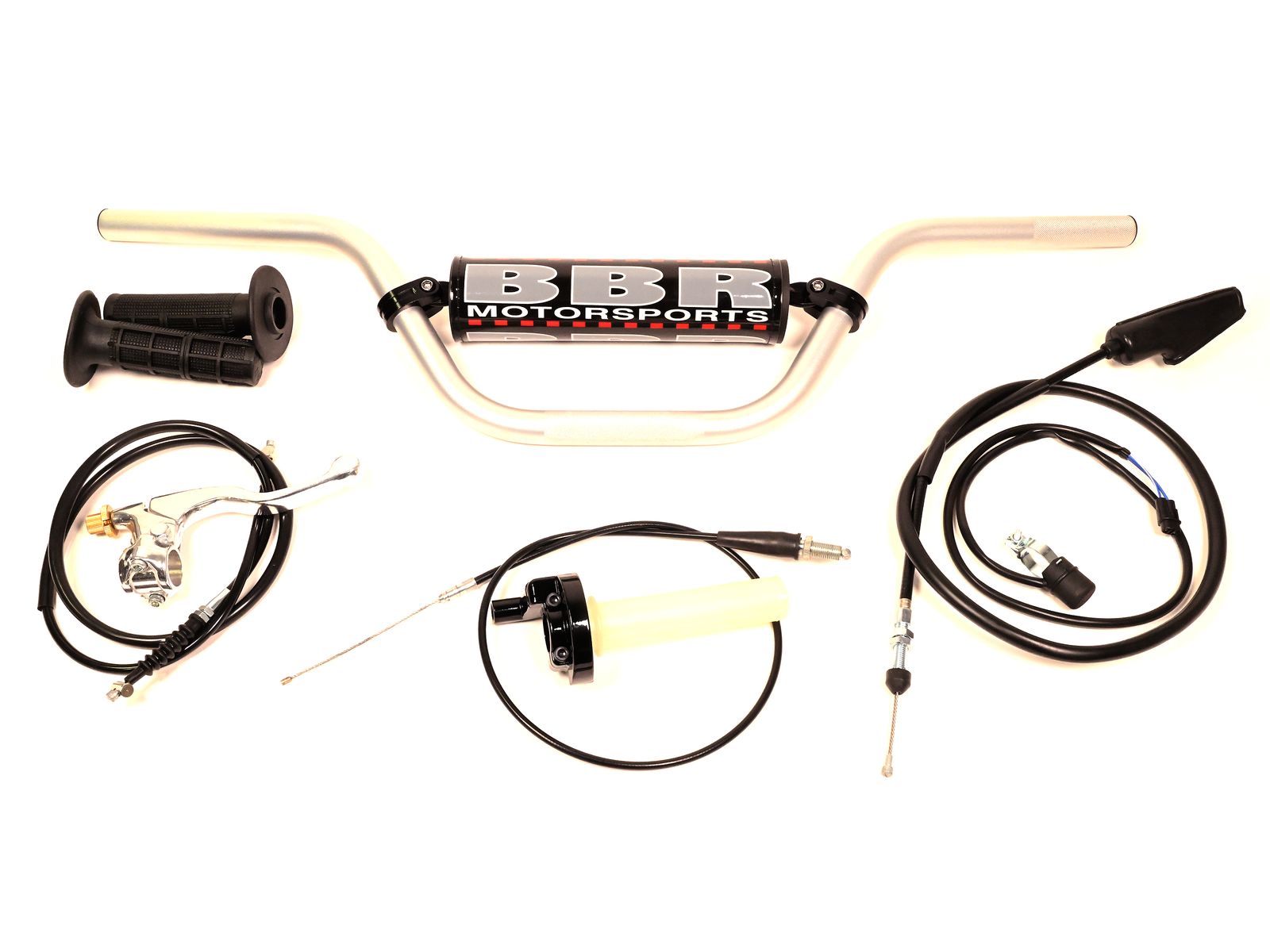 Handlebar Kit - Tall Bars W/Controls - KLX110/L 2002-Present
