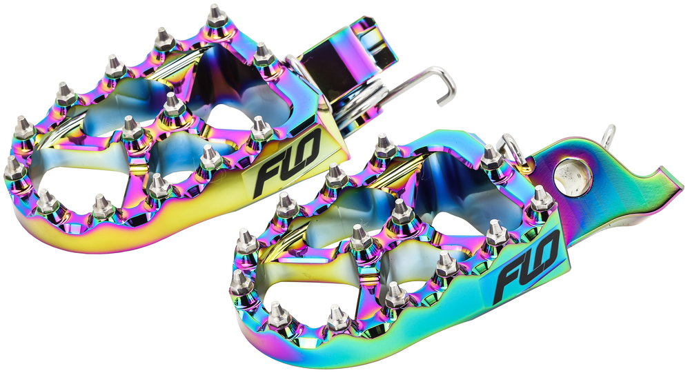 Flo Motorsports Foot Pegs - Factory Minibikes