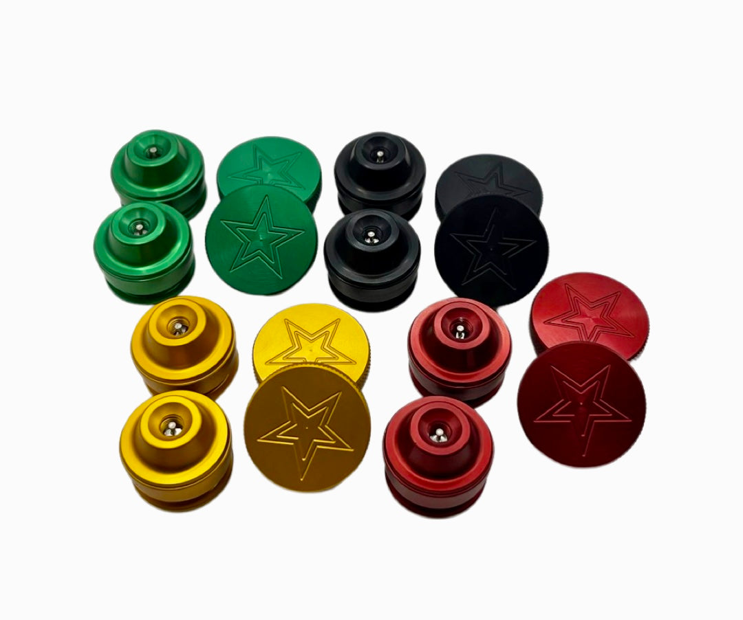 CLEARANCE - PCM Billet Fork Cap w/ Bleeders - KLX110 – Factory