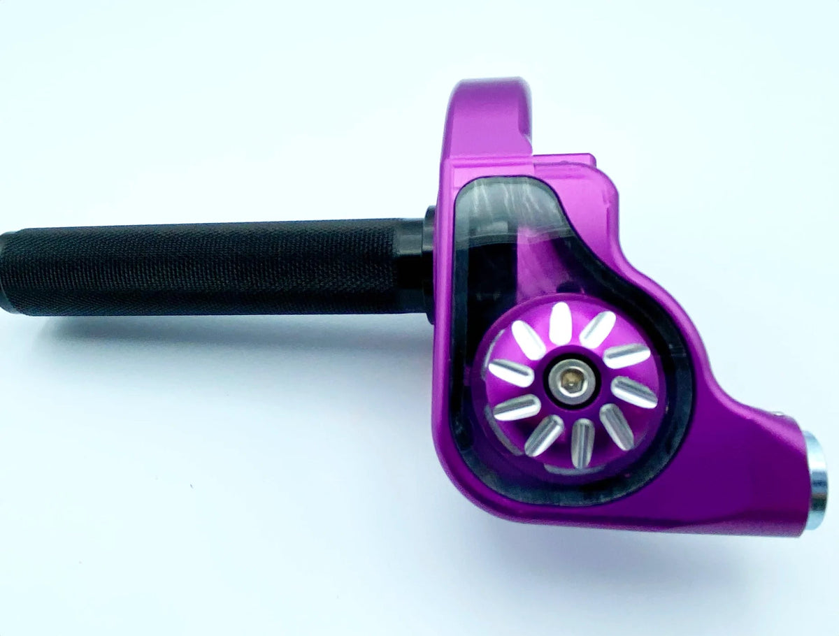 T-Rex Race Spec Billet Throttle for Kawasaki KLX 110 w/after market carburetor - Factory Minibikes