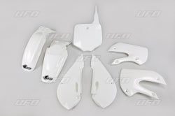 White Plastic Kit - UFO - 2002-2009 KLX110 & DRZ110 – Factory