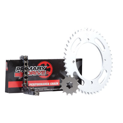 Primary Drive Steel Kit & 420 MC Chain 03-09 KLX110 & DRZ110
