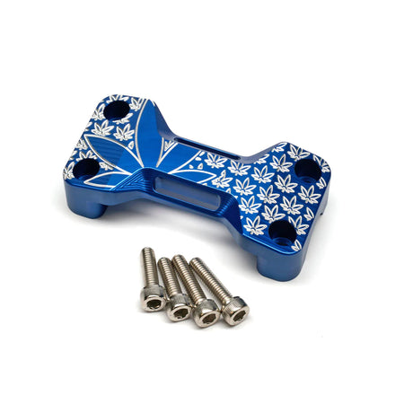 Chimera Hemp 420 Billet Top Bar Clamp - CRF110 - CRF125F/FB - Factory Minibikes