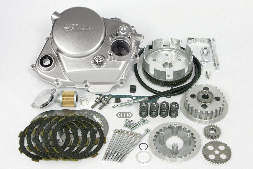 Special Clutch Cover w/ 5 Disc Clutch Pack - XR100 / CRF100 - Factory Minibikes