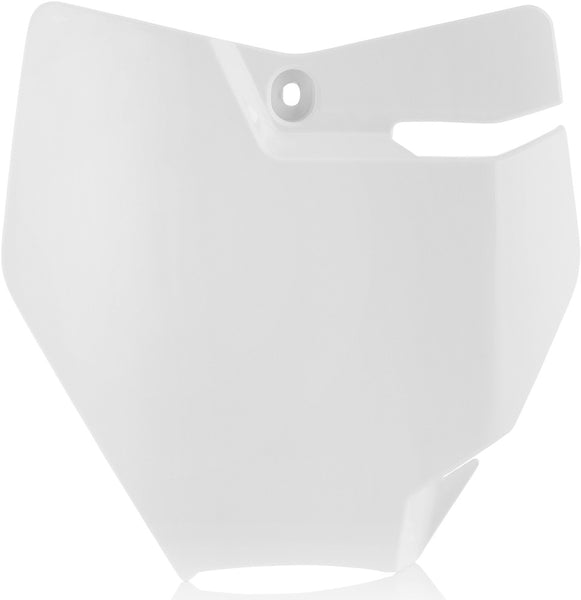 Acerbis Front Number Plate - 16+ KTM 65SX (Fits 02-09 KLX110 w
