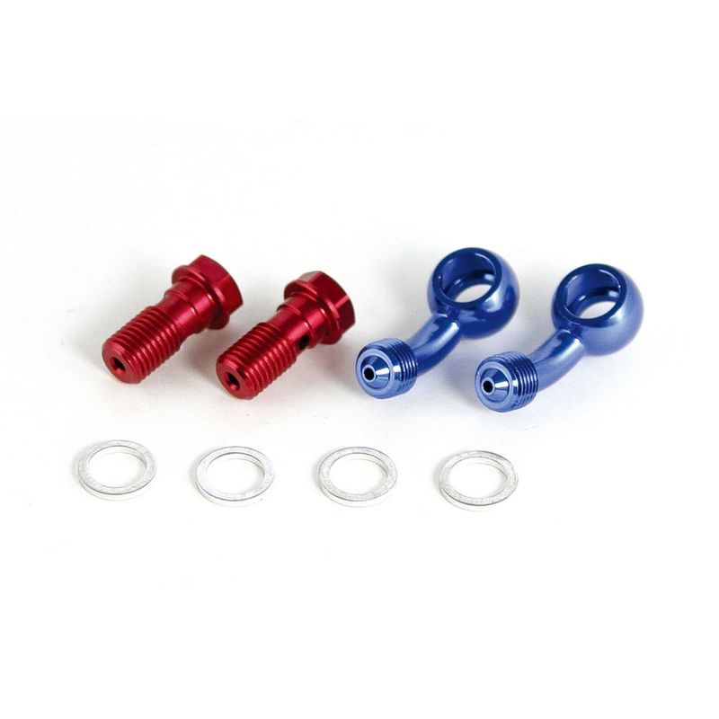 Oil Banjo Kit for Takegawa Special Clutch Cover Oil Cooler Connection - Factory Minibikes