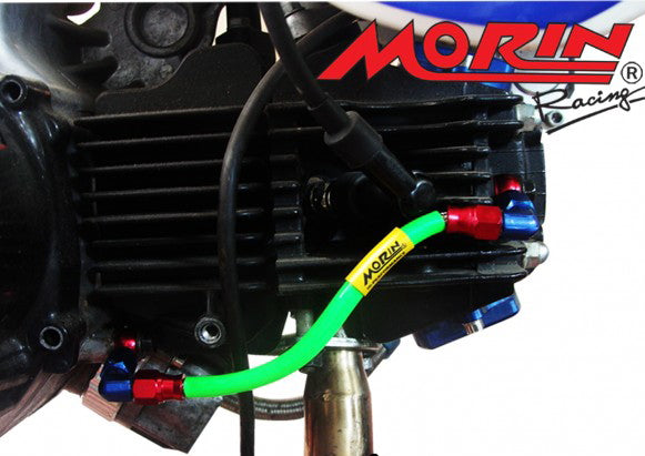 NEW BLACK Morin Racing Oil Line
