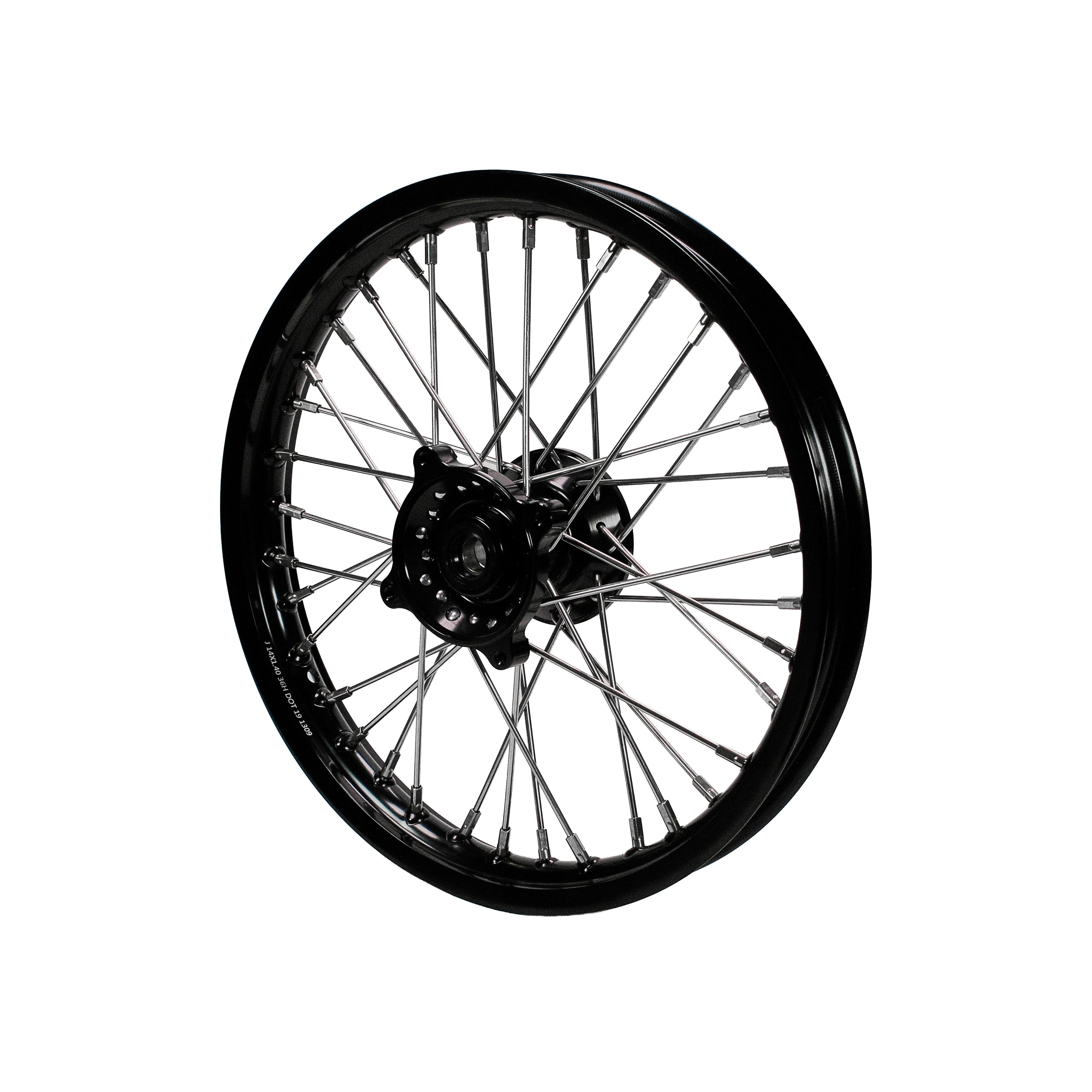 Complete Front 14" Disc Wheels - CRF110F