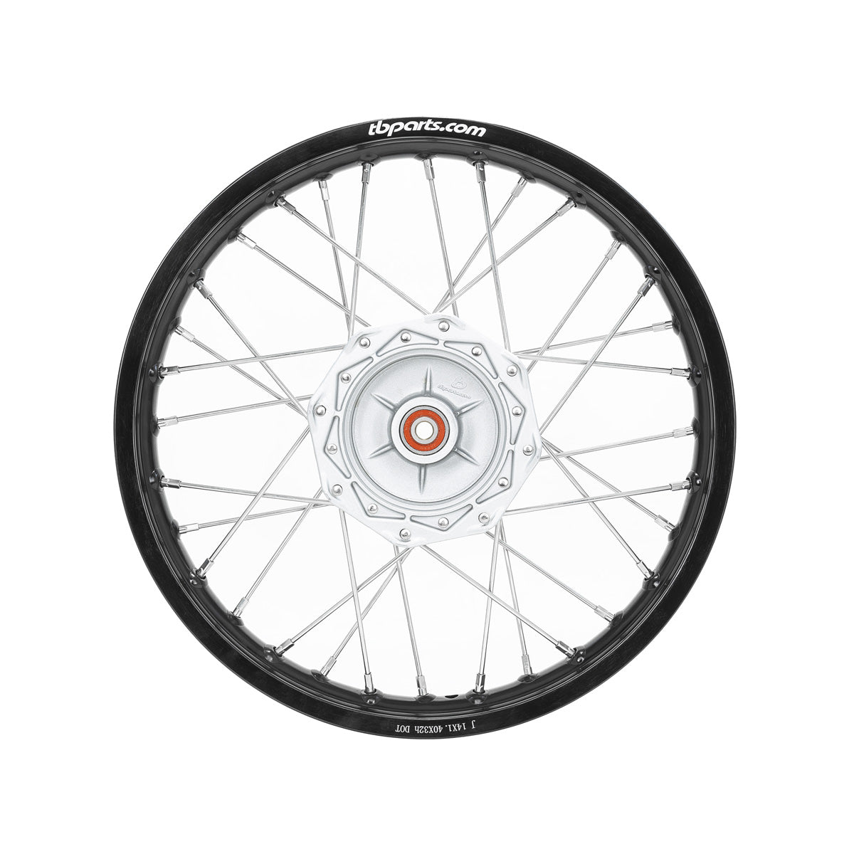 Front HD Wheel w/ Aluminum Rim & HD Spokes – All KLX110 – Factory