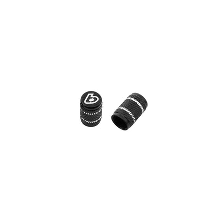 Valve Stem Cap Set, Black w/ TB logo - alternate view 2