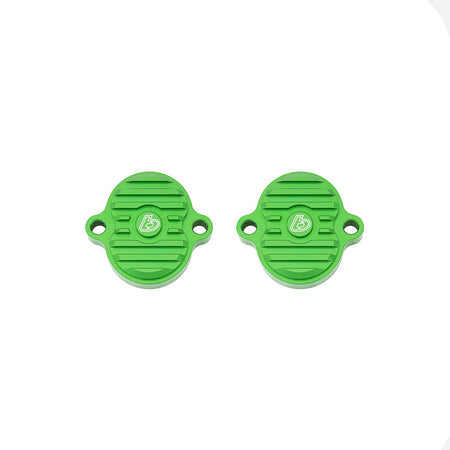 Billet Tappet Covers, Green – KLX110/KLX140/Z125 - TB Parts TBW1772
