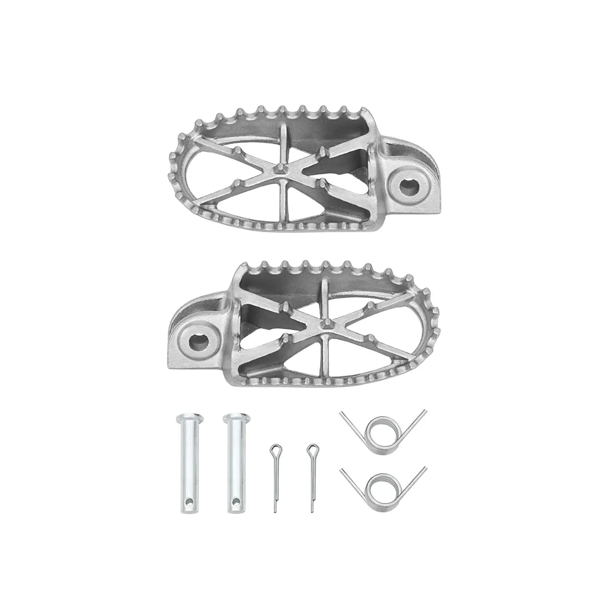 Large MX Footpeg Set - CRF110 CRF125 XR/CRF50/70/80/100 - Factory Minibikes