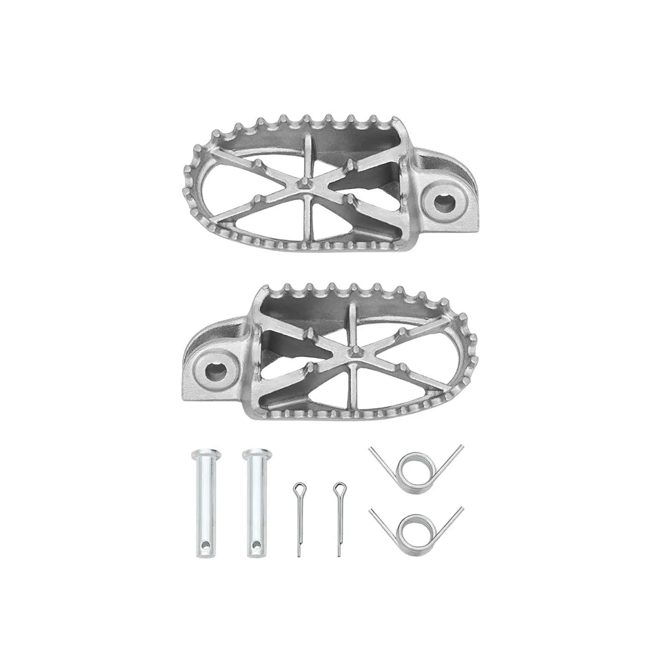 Large MX Footpeg Set - CRF110 CRF125 XR/CRF50/70/80/100 - Factory Minibikes