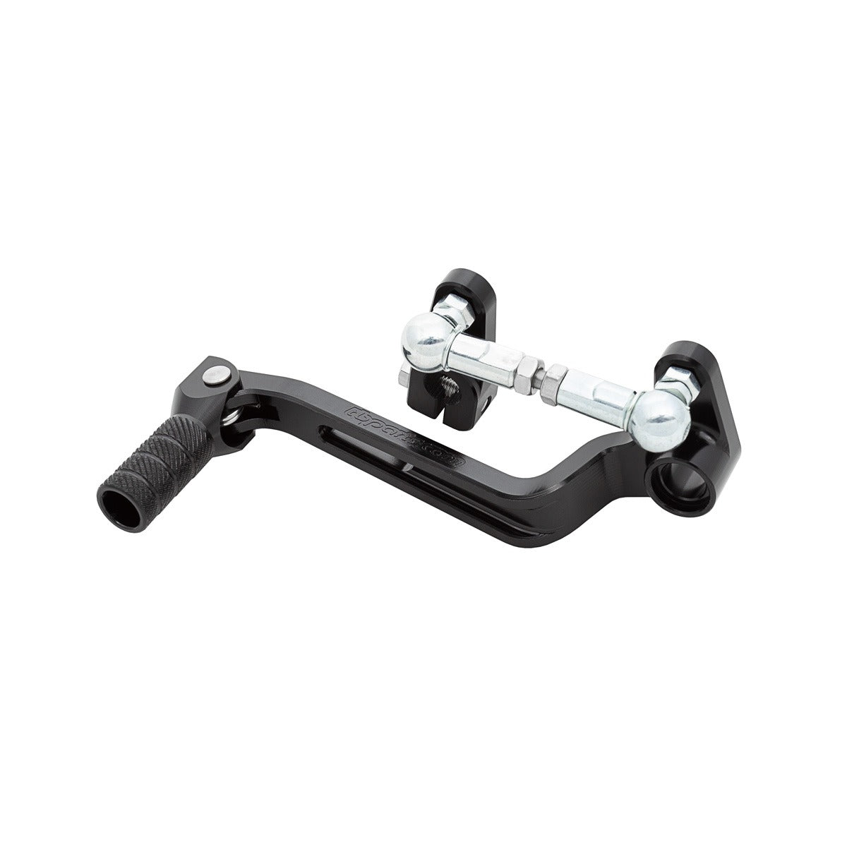 TB Shifter w/linkage, Black CNC – KLX140 - alternate view 2