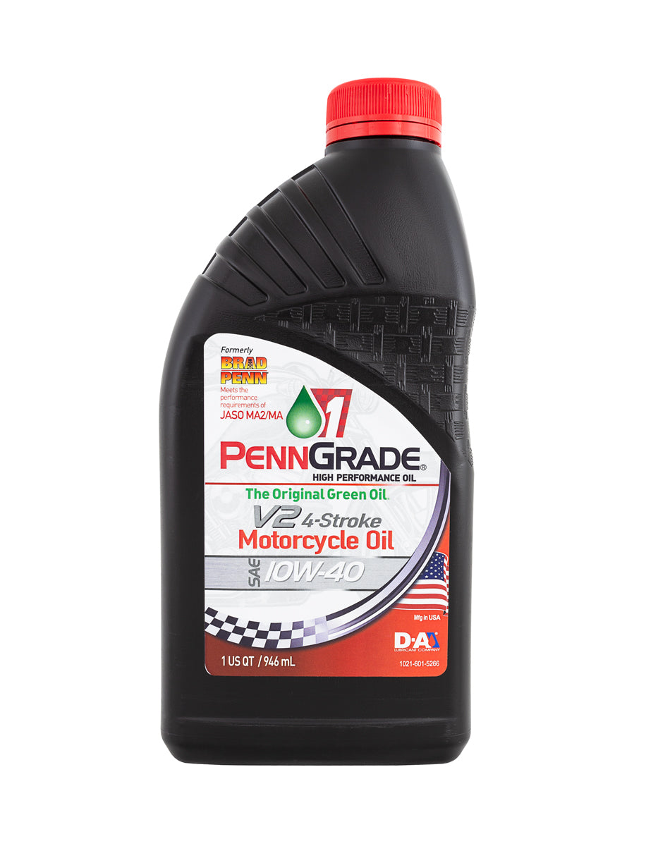 4-STROKE MOTORCYCLE OIL, 10W-40 – 1 Quart - TB Parts TBW1895
