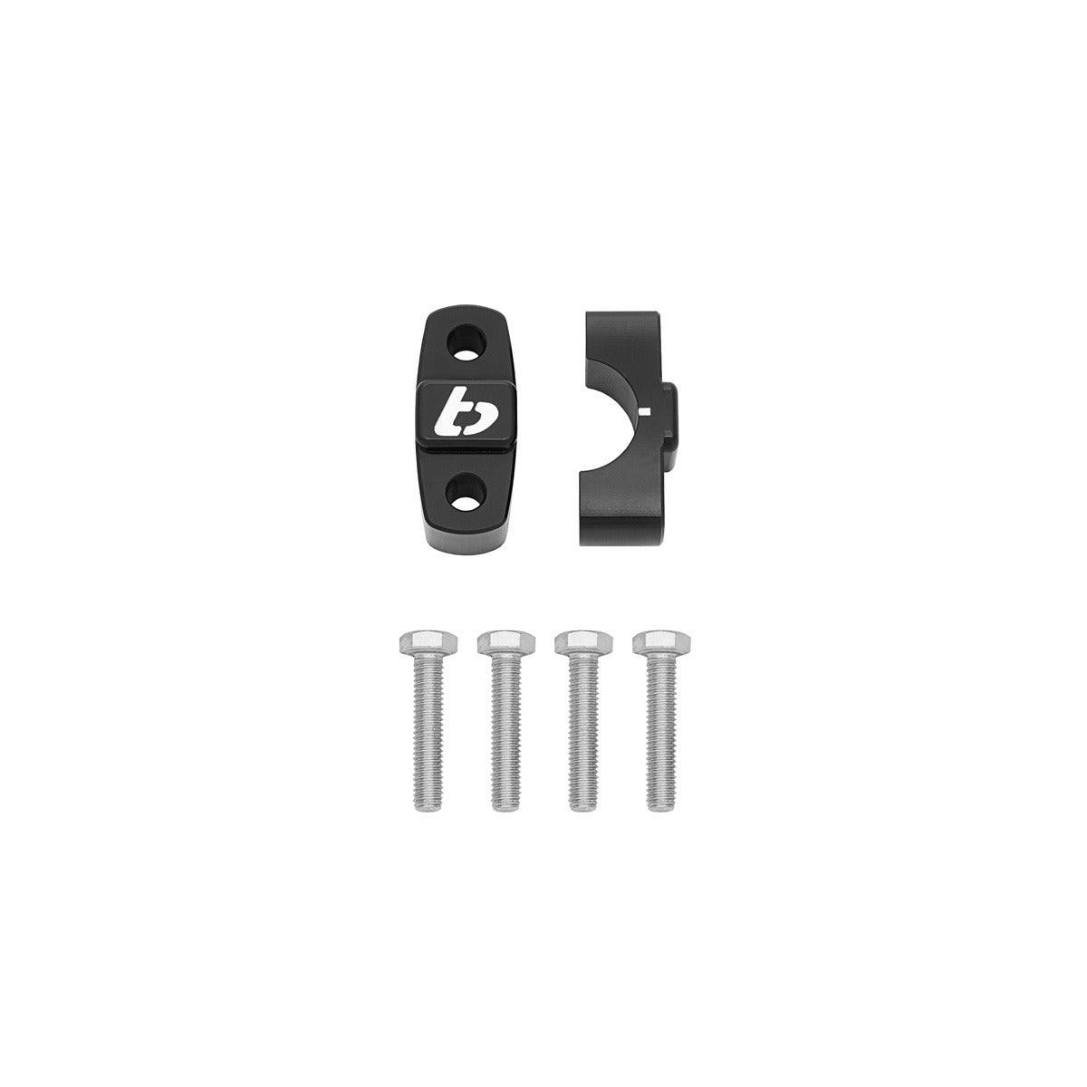 TB Clamp, Upper Handlebar, Black Billet – CRF125 & CRF110
