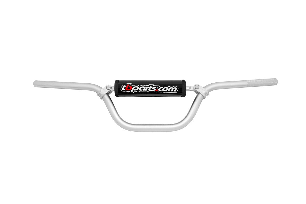 TB Mid Rise Handlebars, Silver – 7/8″ - TB Parts TBW1927