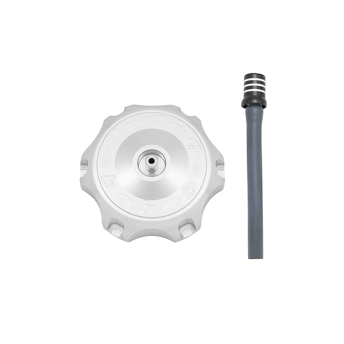 TB Gas Cap, CNC, Silver – KLX110 2010+ & KLX140 - TB Parts TBW1937