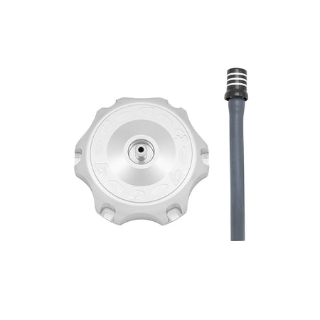 TB Gas Cap, CNC, Silver – KLX110 2010+ & KLX140 - TB Parts TBW1937