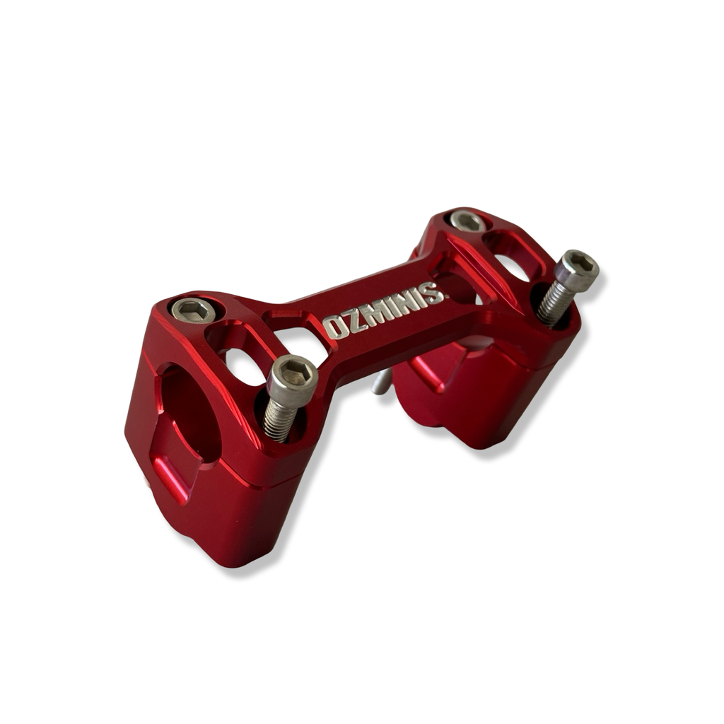 Billet Bar Risers for Stock Clamp - CRF110 - Factory Minibikes