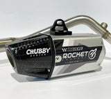 BIG BORE Rocket Exhaust Chubby System - 2019+ CRF110 - Factory Minibikes