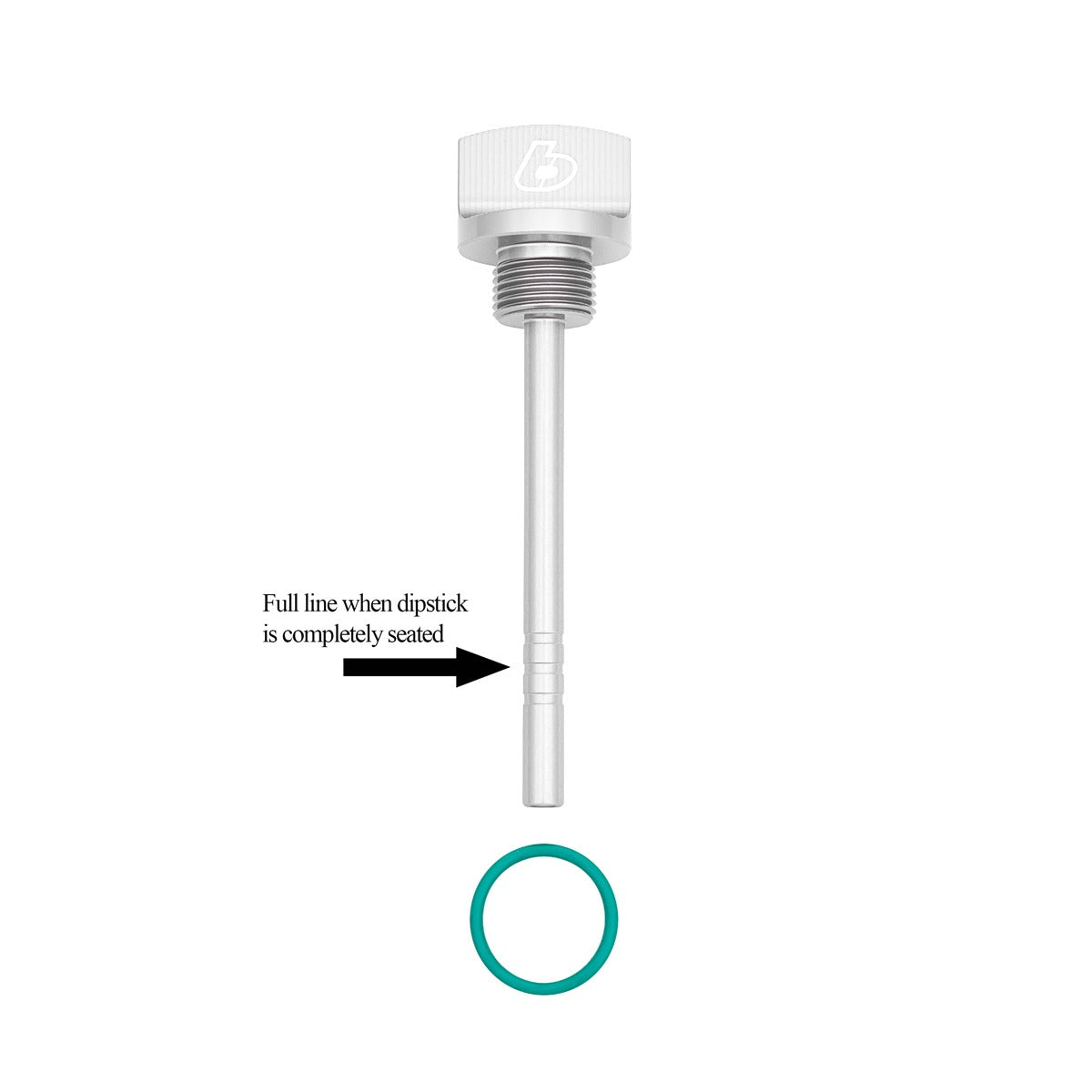 Dipstick, Silver KLX140 - TB Parts TBW2016