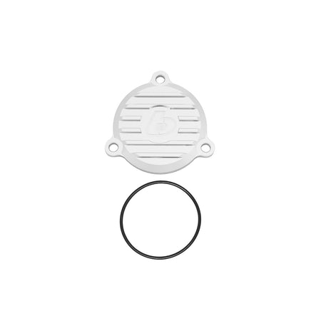 TB Billet Oil Filter Cover, Silver – KLX140 - TB Parts TBW2018